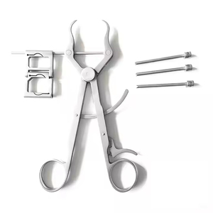 Pinzas de reducción de punta afilada de acero inoxidable para instrumentos veterinarios, pinzas de sujeción de placas óseas para cirugía ortopédica Tegra Surgical - Product Image 3