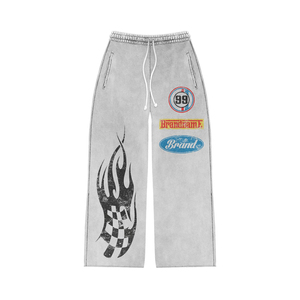 Custom Men Tracksuit Set Hoodie and Sweatpants Streetwear Jogger Set Printed Logo OEM ODM Private Label Sportswear Set - Product Image 6