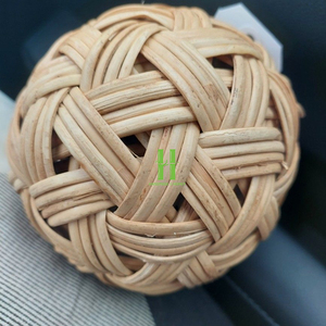 Esfera Decorativa de Ratán Hecha a Mano, Esfera de Ratán Tejida Natural, Adorno Ecológico para Decoración del Hogar, Sala de Estar, Mesa - Product Image 6