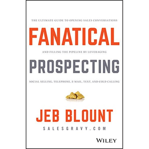 Fanatische Prospektion von Autor Jeb Blount Maßgefertigter Hardcover-Buchdruck - Product Image 1