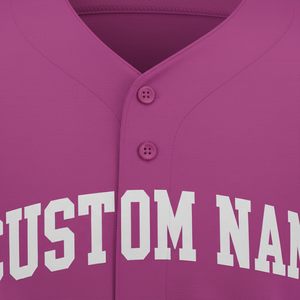 Maillot de baseball personnalisé à manches courtes avec boutons sur le devant, chemise athlétique unisexe, impression sérigraphique, vêtements de sport d'équipe, maillots de baseball - Product Image 4