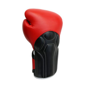 Guantes de Boxeo de Cuero Rojo Personalizados, Económicos, Directo de Fábrica, MOQ Bajo, 12 Oz, Transpirables, para Entrenamiento de Muay Thai para Adultos - Product Image 2