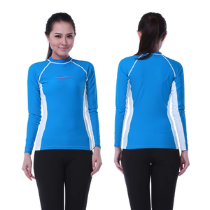Custom Long Sleeve Rash Guard for Mens UV Sun Protection UPF 50 Spandex Compression Shirts Swim Surfing Quick Dry Rashguard - Product Image 2