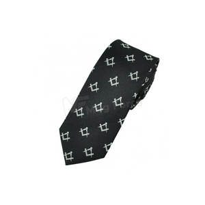 Corbata Masónica de Diseño Premium con Detalles Elegantes y Ajuste Cómodo para Uso Ceremonial - Product Image 5