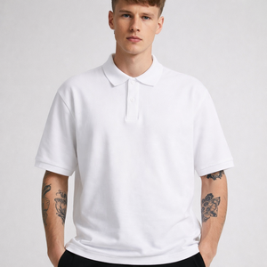 เสื้อโปโลผู้ชายราคาส่งถูกแบบกำหนดเอง เสื้อโปโลผ้าฝ้าย 100% เสื้อโปโลสำหรับเล่นกอล์ฟ ระบายอากาศได้ดี เสื้อโปโลลำลองสำหรับผู้ชายในบังกลาเทศ - Product Image 1