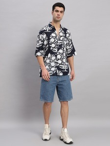 Handmade Cotton Printed <b>Shirt</b> Men Summer Wear Casual <b>Shirt</b> Indian Party Wear <b>Shirt</b> - Product Image 5