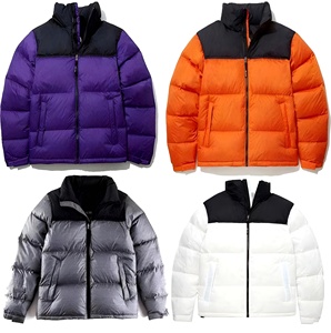 Chaqueta de Plumón Personalizada con Logotipo para Hombre, Cortavientos, Informal, de Invierno, con Cierre, Cuello Alto, Corte Regular - Product Image 5