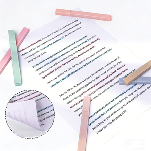 Marcadores de Biblia Multifuncionales Personalizados al por Mayor, Marcadores de 6 Colores, Marcadores <span class=keywords><strong>Pastel</strong></span> - Product Image 2