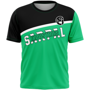 Camiseta de Lujo Informal para Hombre, 100% Poliéster, Jersey Grueso, Impresión por Sublimación, Logotipo Personalizado, Corte Regular - Product Image 1