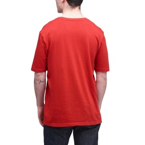 Men's 100% Cotton T-Shirts Solid Crewneck with 170GSM Breathable Jersey Regular Fit for Gym Workout Customizable <b>Logo</b> - Product Image 2