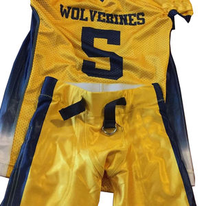 Nom de l'équipe de Football américaine, uniforme de Football par Sublimation, pas cher, 150 pcs - Product Image 1