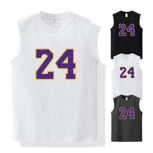 Chaleco 100% Algodón, Informal, de Secado Rápido, Transpirable, Tejido de Punto de 240g, Personalizable, Estilo Formal, Camisetas sin Mangas para Hombre, Nuevo - Product Image 2