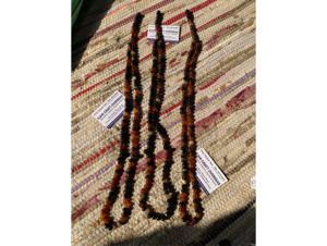 Tasbih/Misbaha de 99 cuentas de cuerno de búfalo redondo pulido, rústico, islámico, moderno, ecológico, religioso de ILAHI, Uttar Pradesh - Product Image 3
