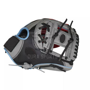 Guantes de Béisbol Profesionales de Cuero Vacuno con Diseño de Tejido Resistente, Bolsillo Suave y Agarre Cómodo para Práctica Diaria de Béisbol - Product Image 3