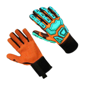 ถุงมือเซฟตี้ขายส่ง เสริมความแข็งแรงด้วยหนังสังเคราะห์ ยี่ห้ออมารา ป้องกันมือสำหรับงานอุตสาหกรรม ทนต่อการเสียดสี ถุงมือสำหรับงานเครื่องจักร - Product Image 6