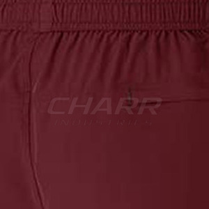 Shorts d'entraînement athlétiques classiques pour hommes, confortables, flexibles, en polyester/coton, avec taille élastique, pour la salle de sport et la course à pied - Product Image 6