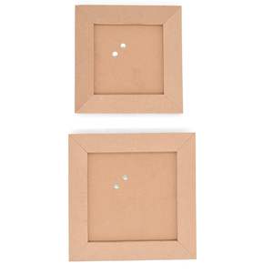 Cadre photo en bois MDF fait main, décoration de bureau moderne, cadres photo personnalisés - Product Image 4