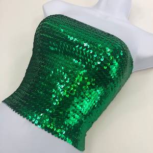 COTTON COUTURE <b>Women</b> Beaded Sequined Scoop Neck Tank Top <b>Sleeveless</b> Crop Blouse Fringe Hem Summer Party <b>Shirts</b> 100% Polyester - Product Image 1