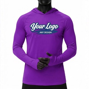 Camisa Ligera de Manga Larga con Capucha para Hombre, 300 Gramos, Protección UV 50+, Transpirable, de Secado Rápido, Diseñada para Pesca - Product Image 3