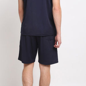 Conjunto Deportivo de 2 Piezas Personalizado para Hombre, Verano, Traje Deportivo de Alta Calidad con Camiseta Gráfica Personalizada y Pantalones Cortos con Cierre Elástico en la Cintura - Product Image 6