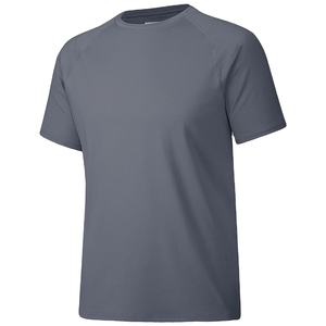Camiseta de cuello redondo personalizable para hombre, calidad superior, 100% algodón, punto multicolor, informal, respetuoso con el medio ambiente, serigrafía, LOGOTIPO - Product Image 5