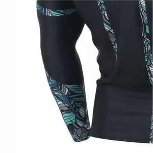 Camisetas de Compresión para Gimnasio, Manga Larga, Logotipo Personalizado, BJJ MMA UPF50+, Transpirables, Spandex/Poliéster Sublimado, Rashguard para Hombre Forlteo - Product Image 3