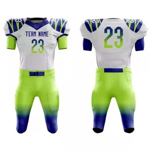 Nuevo Uniforme de Fútbol Americano OEM ODM para Hombres, Mujeres y Adultos, Jersey Personalizado Transpirable de Secado Rápido con Manga Corta de Malla - Product Image 3