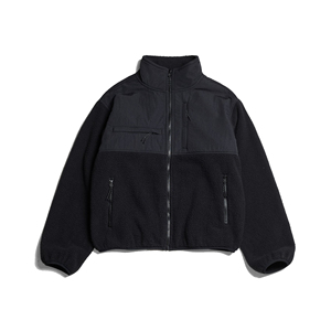 Veste polaire pour femmes 340 GSM Premium, chaude, à séchage rapide, respirante, matelassée, douce au toucher, fermeture éclair intégrale, col haut, randonnée, camping - Product Image 6