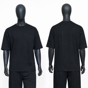 Conjunto de Verano para Hombre, Ropa Transpirable con Logotipo Estampado, Talla Grande, Conjunto de 2 Piezas, 100% Algodón, Secado Rápido, Estilo Urbano Informal, Pantalones Cortos y Camiseta - Product Image 2