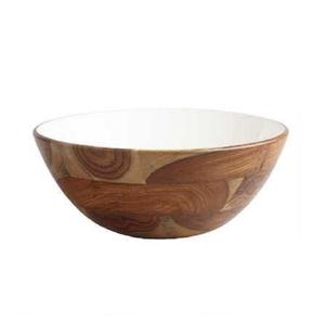 Tazones de Madera Hechos a Mano Ecológicos con Acabado Natural, Ideales para Ensaladas, Bocadillos y Cenas Familiares - Product Image 1