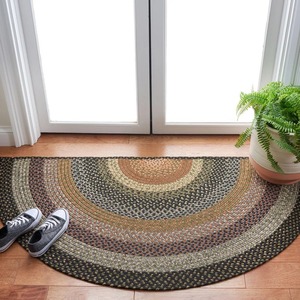 Customised Best Quality Modern Embroidered Handmade Jute Rug <b>Runners</b> Coloured Fringe Border Woven Machine Made <b>Washable</b> Non-Slip - Product Image 4