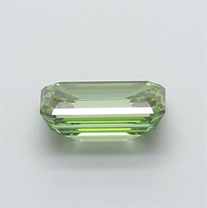 Exquisita piedra preciosa suelta de esmeralda verde de 2 quilates con simetría de corte escalonado de élite y claridad de color intensa excepcional. - Product Image 3