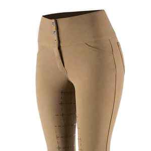 Pantalon d'équitation classique renforcé pour le saut d'obstacles et la randonnée en extérieur – Qualité durable - Product Image 3