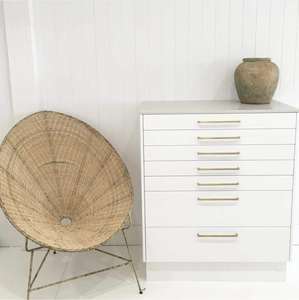 Poignée de porte en laiton massif, finition antique, robuste, pour porte principale, quincaillerie durable résistante à la rouille - Product Image 3