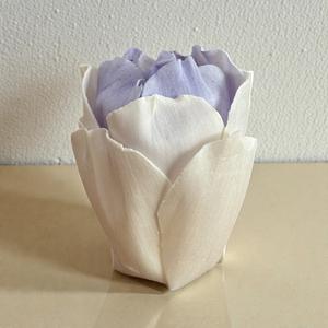 ชุดดอกไม้ไม้หอมวาดี โซล่า กลิ่นกุหลาบ ขนาด 6.5 ซม. พร้อมก้านไม้หอมจากพืชเซสบาเนีย สำหรับอโรมาเธอราพี งานฝีมือทำมือ ยั่งยืน รักษาสิ่งแวดล้อม - Product Image 2