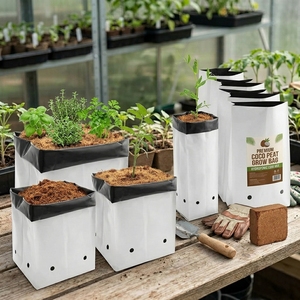 Sac de culture hydroponique réutilisable en plastique pour légumes et fleurs, prêt à l'emploi toute l'année en Inde - Product Image 4