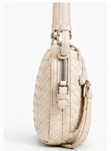 Sac à bandoulière Gravs en cuir véritable fait main, style bohème anglais, pour femmes, 27x5x20 cm, fermeture éclair, usage quotidien - Product Image 2