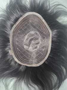 Prothèse capillaire en cheveux naturels indiens Remy, mono-soudée, entièrement en dentelle, ondulée, Taz Hair BD Bangladesh - Product Image 4