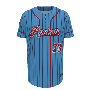 Factory Direct Custom Henley Baseball Jersey Half Sleeve Pullover Sublimation Team Uniform OEM ODM Wholesale - Product Image 1