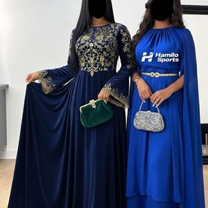 Abaya de Dubái al por Mayor de Alta Calidad 2024, Kaftán Turco Modesto, Kimono Elegante con Mangas Murciélago, Abaya de Satén Brillante para Mujeres Musulmanas - Product Image 5