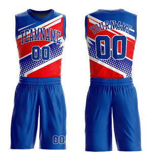 Conjunto de Uniforme de Baloncesto Sublimado Personalizado OEM, Jersey y Pantalones Cortos de Baloncesto Transpirables de Secado Rápido para Entrenamiento en Equipo - Product Image 1