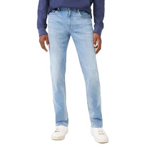 Pantalones Vaqueros Duraderos para Hombre, Corte Recto Ajustado, Colección de Pantalones Vaqueros Transpirables para Hombre, Estilo Urbano - Product Image 1