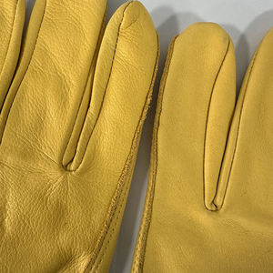 Gants de conducteur en cuir personnalisés, prix d'usine OEM ODM, cuir véritable souple, confortables, durables, gants de travail de sécurité - Product Image 6