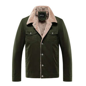 NESTA SPORTS Veste chaude et épaisse pour homme, manteau de moto en polaire, grande taille, vêtements d'extérieur décontractés, streetwear - Product Image 5