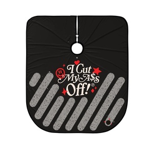 Capa de corte ICMAO BRED PRO, delantal de peluquero de color personalizado, capas de barbero ICMAO BRED PRO para peluquero - Product Image 1