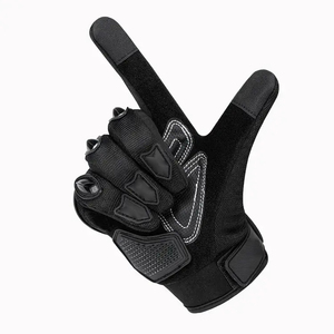 Guantes de Motociclismo de Carreras de Alta Calidad, Personalizados OEM, Hechos de Cuero, Máxima Protección Contra Impactos, Estilo Motero, Pantalla Táctil, Unisex, Completos - Product Image 4