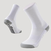 Chaussettes décontractées personnalisables pour hommes, automne, direct usine, football, basketball, antibactériennes, antidérapantes, en tissu éponge, amortissantes