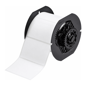 Étiquettes en PET blanches Brady B33, adhésif permanent, durables et imperméables pour l'identification des actifs et des câbles - Product Image 2