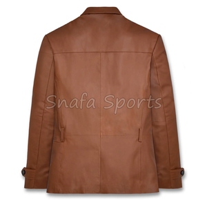 Design Your Own High Street <b>Leather</b> Fashion <b>Jackets</b> High Quality Men <b>Leather</b> Winter <b>Jacket</b> In Best Price <b>Long</b> Sleeve - Product Image 2