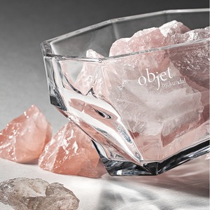 Porta incenso e incenso in pietra di cristallo Objet da Kundal diffusore per aromaterapia - Product Image 1